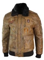 Aviator Leather Jacket - 82600 news